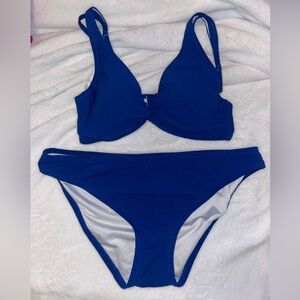 SHADE & SHORE blue bikini